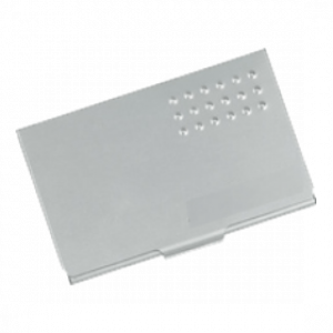 Aluminium visitekaartjes houder