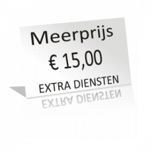 meerprijs € 15,00