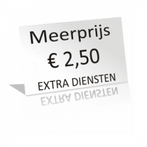 meerprijs € 2,50