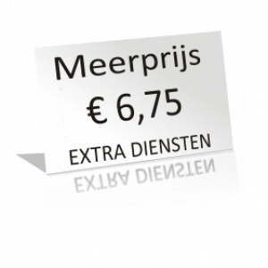 meerprijs € 6,75