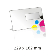 C5 envelop met venster rechts